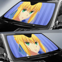 Load image into Gallery viewer, Saber Fate 4K Car Sun Shade Universal Fit 225311 - CarInspirations
