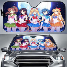 Load image into Gallery viewer, Sailor Moon Car Auto Sun Shades Universal Fit 051312 - CarInspirations