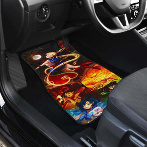 Sailor Moon Car Floor Mats 2 Universal Fit - CarInspirations