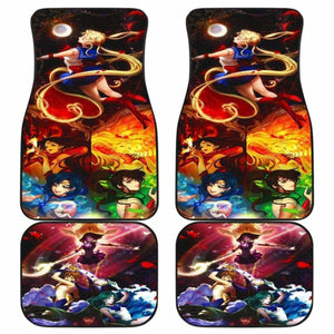 Sailor Moon Car Floor Mats 2 Universal Fit - CarInspirations