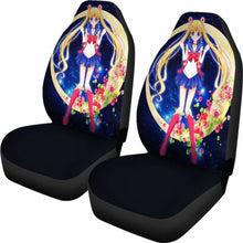 Load image into Gallery viewer, Sailor Moon Car Seat Covers 1 Universal Fit 051012 - CarInspirations