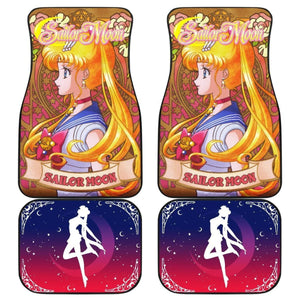 Sailor Moon Characters Sailor Moon Main Car Floor Mats Vintage Style Anime Universal Fit 175802 - CarInspirations