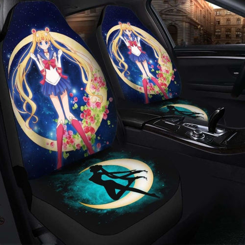 Sailor Moon Seat Covers 1 101719 Universal Fit - CarInspirations