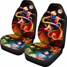 Load image into Gallery viewer, Sailor Moon Seat Covers 101719 Universal Fit - CarInspirations