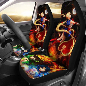 Sailor Moon Seat Covers 101719 Universal Fit - CarInspirations