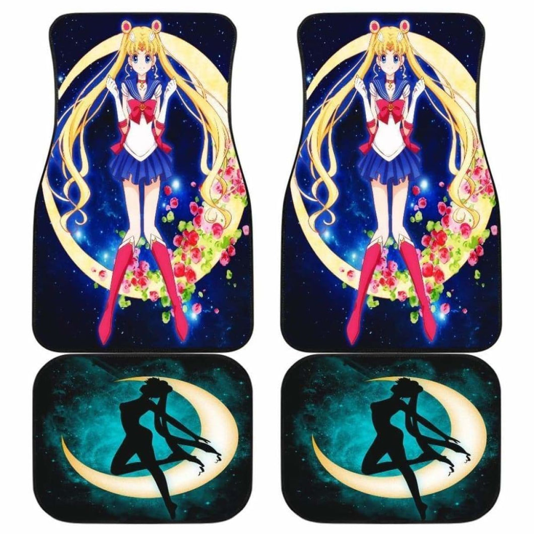 Sailor Moon Transform Moment Car Floor Mats Universal Fit 051012 - CarInspirations