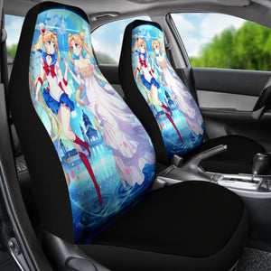 Sailor Moon Two Seat Covers Amazing Best Gift Ideas 2020 Universal Fit 090505 - CarInspirations