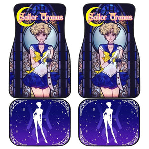 Sailor Uranus Characters Sailor Moon Main Car Floor Mats Vintage Style Anime Universal Fit 175802 - CarInspirations