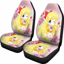 Load image into Gallery viewer, Sailor Venus Chibi Car Seat Covers Universal Fit 051012 - CarInspirations