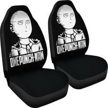 Load image into Gallery viewer, Saitama One Punch Man Car Seat Covers Anime Fan Gift H051820 Universal Fit 072323 - CarInspirations