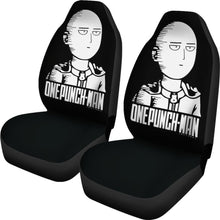 Load image into Gallery viewer, Saitama One Punch Man Car Seat Covers Anime Fan Gift H051820 Universal Fit 072323 - CarInspirations