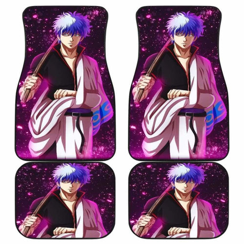 Sakata Gintoki Gintama Car Floor Mats Universal Fit 051012 - CarInspirations