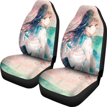 Load image into Gallery viewer, Sakura Anime Girl Seat Covers Amazing Best Gift Ideas 2020 Universal Fit 090505 - CarInspirations