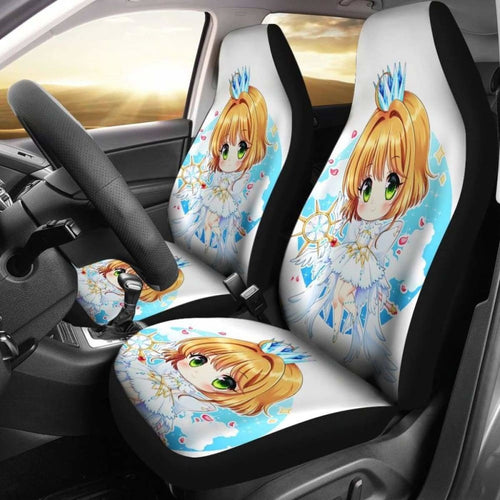 Sakura Chibi Car Seat Covers Universal Fit 051012 - CarInspirations