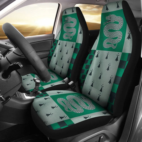 Salazar Slytherin Car Seat Covers Harry Potter Universal Fit 194801 - CarInspirations