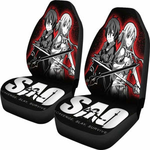 Sao Kirito Asuna 2019 Car Seat Covers Universal Fit 051012 - CarInspirations