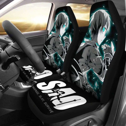 Sao Kirito Car Seat Covers Universal Fit 051012 - CarInspirations