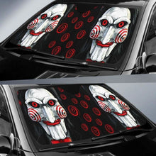 Load image into Gallery viewer, Saw Horror Funny Auto Sun Shades 918b Universal Fit - CarInspirations