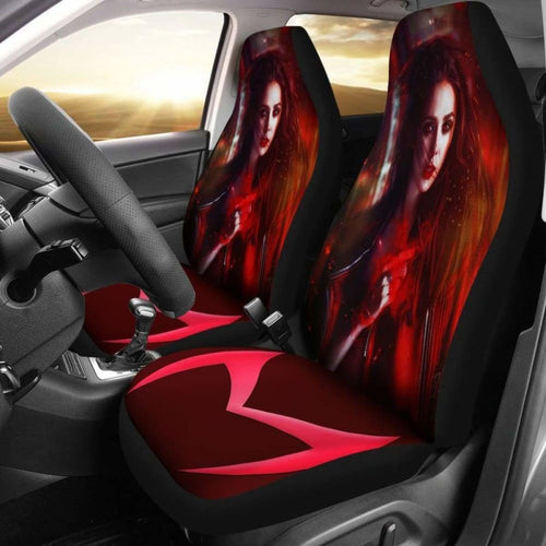 Scarlet Witch Car Seat Covers Universal Fit 051012 - CarInspirations