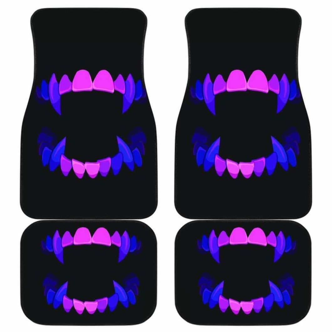 Scary Teeth Car Mats Universal Fit - CarInspirations
