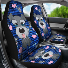Load image into Gallery viewer, Schnauzer Art Cartoon Styles Car Seat Covers Universal Fit 051012 - CarInspirations