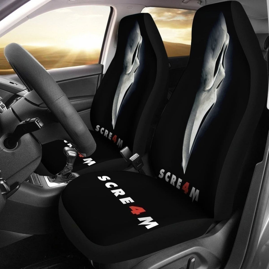 Scream 4 M Halloween Car Seat Covers Universal Fit 194801 - CarInspirations