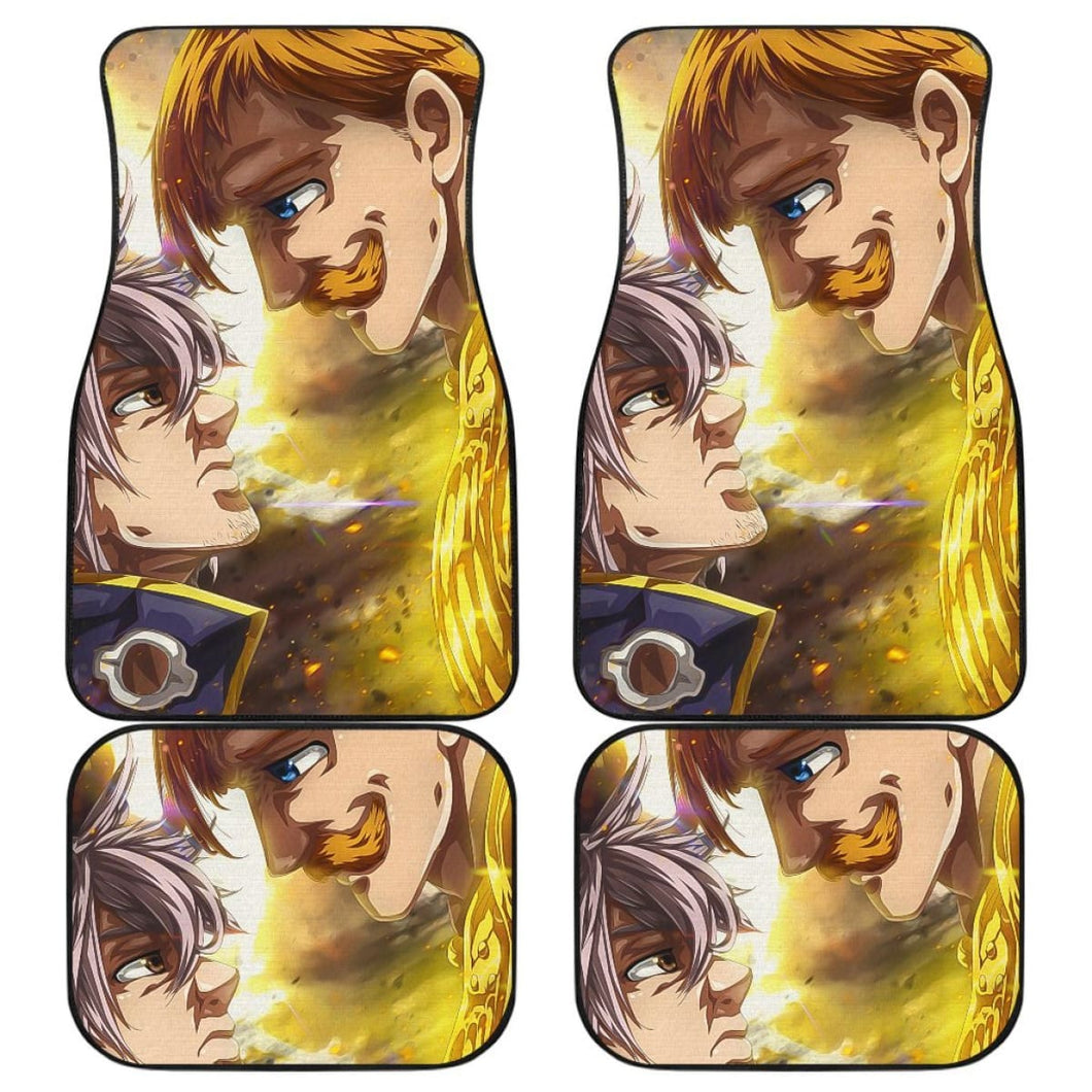 Seven Deadly Sins Escanor Zeldris Floor Mats Anime Universal Fit 173905 - CarInspirations