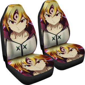 Seven Deadly Sins Zeldris Car Seat Covers Anime Fan Gift Universal Fit 173905 - CarInspirations