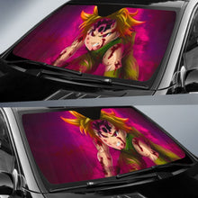 Load image into Gallery viewer, Seven Deadly Sins Zeldris Car Sun Shade Anime Fan Gift Universal Fit 173905 - CarInspirations