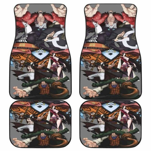 Seven Shichibukai One Piece Car Floor Mats Universal Fit 051912 - CarInspirations