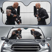 Load image into Gallery viewer, Shaw Vs Hobbs Car Auto Sun Shades Universal Fit 051312 - CarInspirations