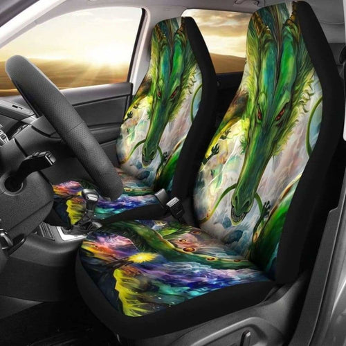 Shenron Dragon Car Seat Covers 1 Universal Fit 051012 - CarInspirations