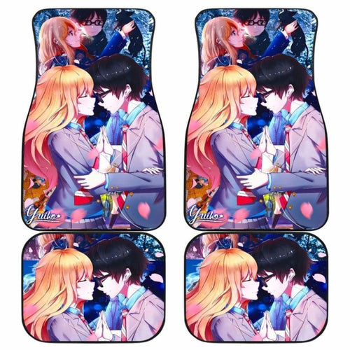Shigatsu Wa Kimi No Uso Anime Car Floor Mats Universal Fit 051012 - CarInspirations