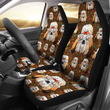 Load image into Gallery viewer, Shih Tzu Cartoon Dogs Style Car Seat Covers Universal Fit 051012 - CarInspirations