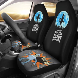 Shiny Metal Giant Bender Futurama Car Seat Covers Universal Fit 225721 - CarInspirations