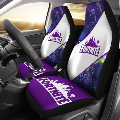 Skull Trooper Fortnite Car Seat Covers For Fan Mn04 Universal Fit 225721 - CarInspirations