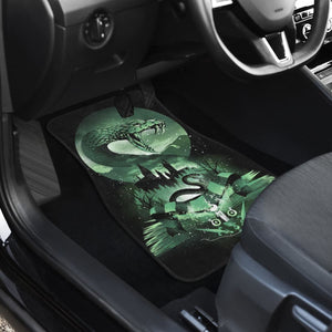 Slytherin Harry Potter Christmas Fan Art Car Floor Mats Universal Fit 210212 - CarInspirations
