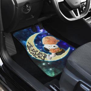 Snoopy And Charley Car Floor Mats Cartoon Fan Gift H041420 Universal Fit 084218 - CarInspirations