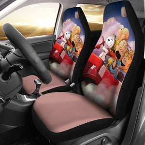 Snoopy And Cloud Dream Car Seat Covers Amazing Best Gift Ideas 2020 Universal Fit 090505 - CarInspirations
