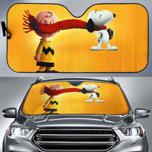 Load image into Gallery viewer, Snoopy auto sun shades 918b Universal Fit - CarInspirations