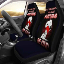 Load image into Gallery viewer, Snoopy Car Seat Covers Universal Fit 051012 - CarInspirations