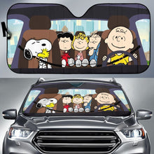 Load image into Gallery viewer, Snoopy &amp; Peanuts Car Auto Sun Shade Windshield Funny Gift Universal Fit 174503 - CarInspirations