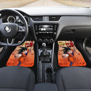 Son Goku Dragon Ball Z Car Floor Mats Manga Mixed Anime Universal Fit 175802 - CarInspirations