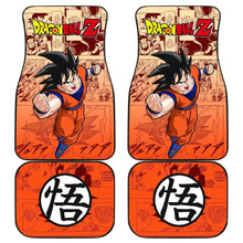 Load image into Gallery viewer, Son Goku Dragon Ball Z Car Floor Mats Manga Mixed Anime Universal Fit 175802 - CarInspirations