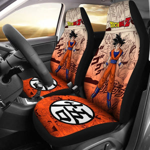 Son Goku Dragon Ball Z Car Seat Covers Manga Mixed Anime Universal Fit 194801 - CarInspirations