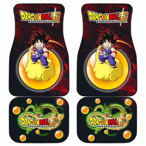 Son Goku Kintokun Anime Dragon Ball Car Floor Mats Universal Fit 051012 - CarInspirations