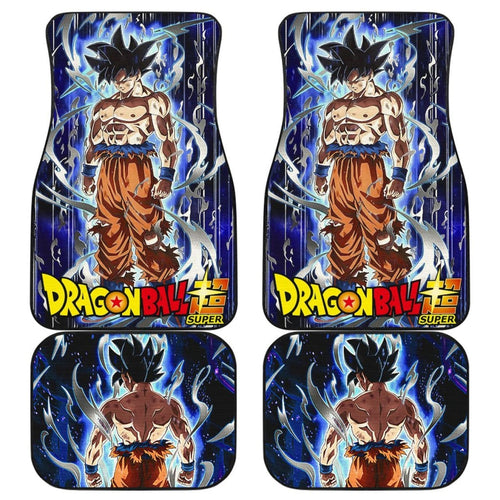 Songoku Art Dragon Ball Car Floor Mats Manga Fan Gift Universal Fit 103530 - CarInspirations