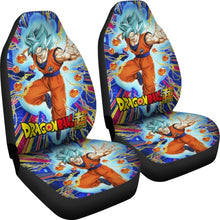 Load image into Gallery viewer, Songoku Art Dragon Ball Car Seat Covers Manga Fan Gift Universal Fit 103530 - CarInspirations