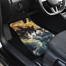 Load image into Gallery viewer, Songoku Art Dragon Ball Kid Car Floor Mats Manga Universal Fit 103530 - CarInspirations