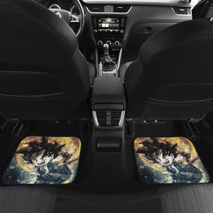 Songoku Art Dragon Ball Kid Car Floor Mats Manga Universal Fit 103530 - CarInspirations